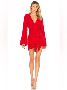 Revolve x lacademie The Janeiro Mini Dress in Red medium